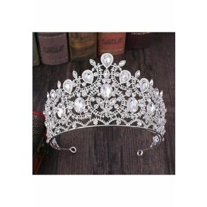 Coronita argintie - cu pietre - Amabel C6 - imagine