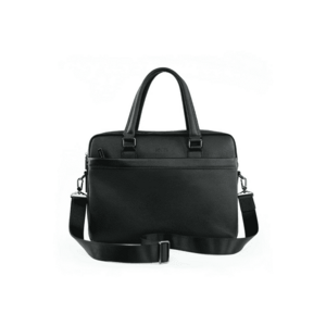 Geanta barbateasca din piele pentru laptop 15″ si documente SL42 Brannor – neagra imagine
