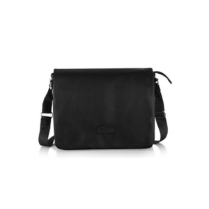 Geanta urbana neagra de umar pentru barbati S11 imagine