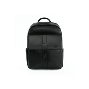 Rucsac elegant unisex din piele pentru laptop 13"" FV04 Rimelle negru imagine