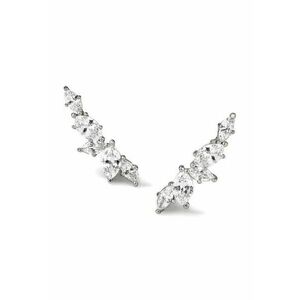 Cercei argintii - cu pietre din zirconiu - Bela C7 imagine