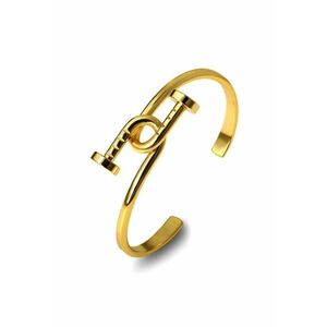 Bratara aurie - tip bangle - forma de cui - Kora C1 - imagine