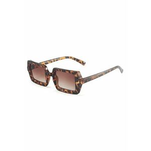 Ochelari de soare - maro - animal print - dreptunghiulari - Alivia C7 - imagine