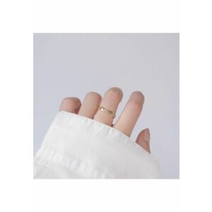 Inel auriu - reglabil - suflat cu aur 14k - Annamary C1 - imagine