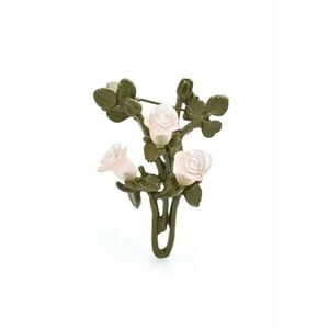 Brosa verde - cu trandafiri roz - Isobel C4 - imagine