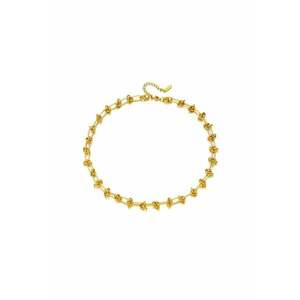 Colier auriu - cu noduri - suflat cu aur 18k - Darleen C5 - imagine