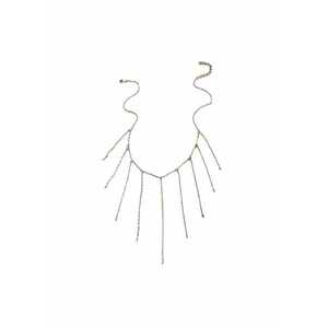 Colier argintiu - cu franjuri - Lydia C28 - imagine