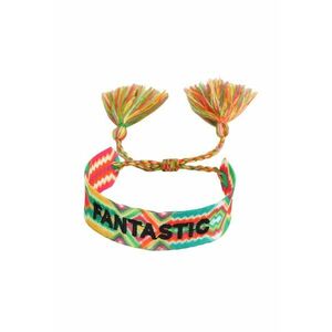 Bratara multicolora - cu ciucuri - diametru 6 cm - Maybrit C1 imagine