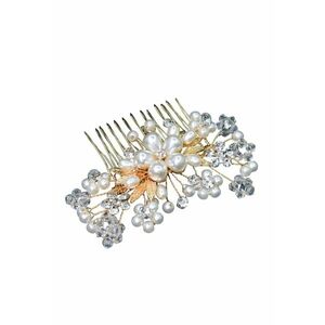 Diadema aurie - cu perle si pietre - Heikki C4 imagine