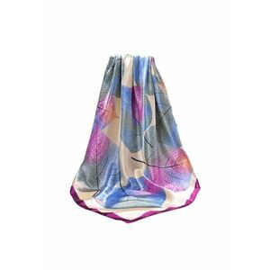 Esarfa multicolora - patrata - cu imprimeu - Haidy C2 - imagine