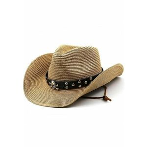 Palarie dama - de vara - stil cowboy - Molly - imagine
