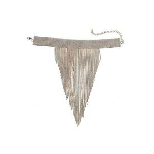 Colier choker - lung - cu pietre - Elise C5 - imagine