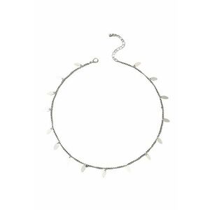 Colier argintiu - cu frunzulite - Selka C20 - imagine