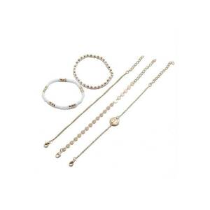 Set 5 bratari aurii - Luzie C5 - imagine