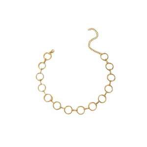 Colier auriu - cu cercuri - Daren C22 - imagine