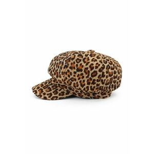 Sapca maro - animal print - Selman - imagine