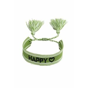 Bratara verde - cu ciucuri - diametru 6 cm - Matea C1 imagine