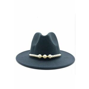 Palarie dama Gladys - Poliester - Gri imagine