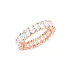 Inel rose gold - tennis - cu pietre din zirconiu - Nikoleta imagine