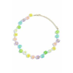 Colier auriu - cu floricele - Mascha C9 - imagine