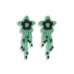 Cercei cu margelute - verzi - Lisabell C3 - imagine