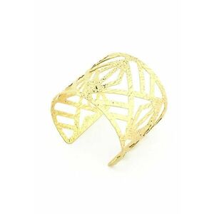 Bratara aurie - ajustabila - modele geometrice - Nathalia C1 imagine