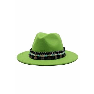 Palarie dama - verde - cu banuti - Arina - imagine