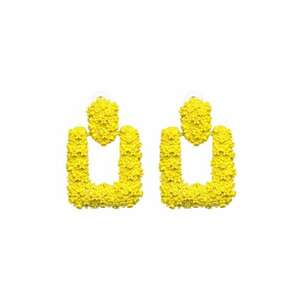 Cercei Christiina C5 - Aliaj metalic - Galben imagine