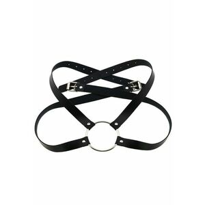 Ham negru - din piele ecologica - Nina C22 - imagine