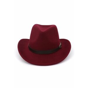 Palarie dama Faustina - Poliester - Visiniu imagine