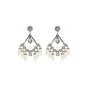 Cercei Aline C1 - Aliaj metalic - Argintiu imagine