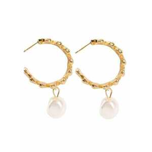 Cercei aurii - cu perla - Maylin C4 - imagine