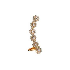 Cercel ear cuff - auriu - cu pietre - Marge - imagine