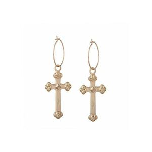 Cercei Haike C3 - Aliaj metalic - Auriu imagine