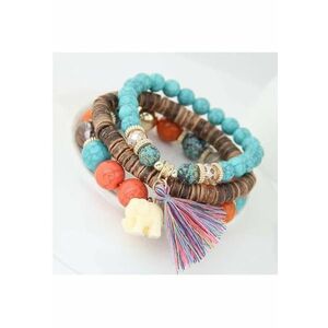 Set Bratari Belle - Aliaj metalic - Multicolor imagine