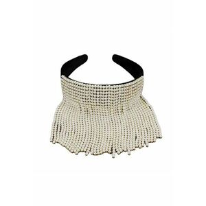 Bentita cu perle Jolantha - Textil - imagine