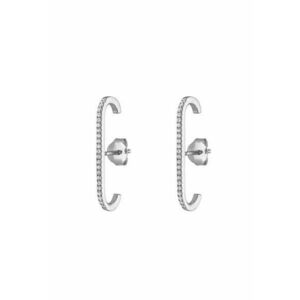 Cercei argintii - cu pietre din zirconiu - Nordina C3 - imagine