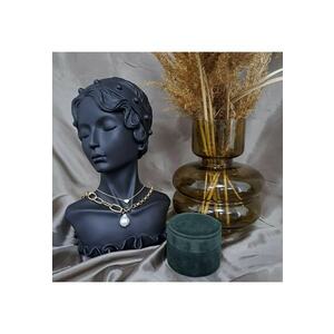 Colier in 2 straturi - auriu - Linnah C2 imagine