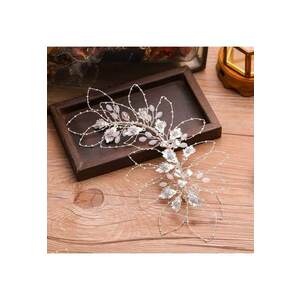 Accesoriu Par Brigite - Aliaj metalic - Argintiu imagine