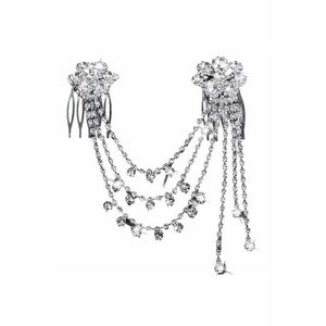 Accesoriu par Edvarda - Aliaj metalic - Argintiu imagine