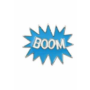 Brosa Betha C2 - Aliaj metalic - Bleu imagine