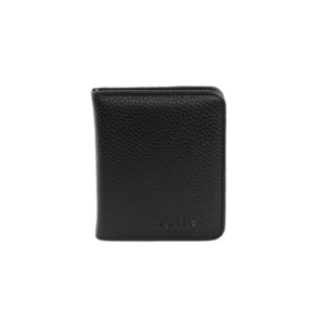 Portofel barbati SW50 - piele naturala - compact - 10 -5x9 cm - negru imagine