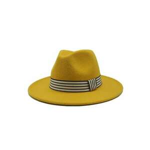 Palarie dama Carlotta - Poliester - Galben imagine