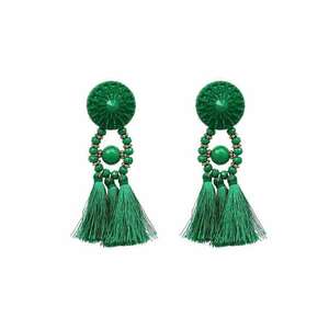 Cercei Cia - Plastic - Verde imagine