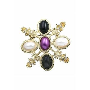 Brosa Adonika C1 - Aliaj metalic - Auriu imagine