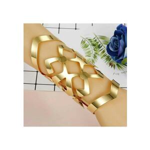 Bratara Jackline - Auriu - Aliaj metalic imagine