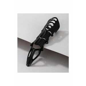 Inel negru - stil dragon - pe tot degetul - Dortea C11 - imagine