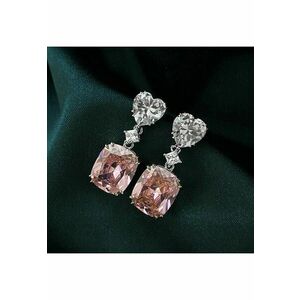 Cercei argintii - cu pietre din zirconiu - Patricia C8 - imagine