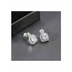 Cercei argintii - cu pietre din zirconiu - Norma C3 - imagine