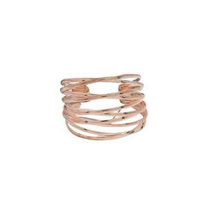 Bratara rose gold - reglabila - in straturi multiple - diametru 6.7 cm - Nova C2 imagine